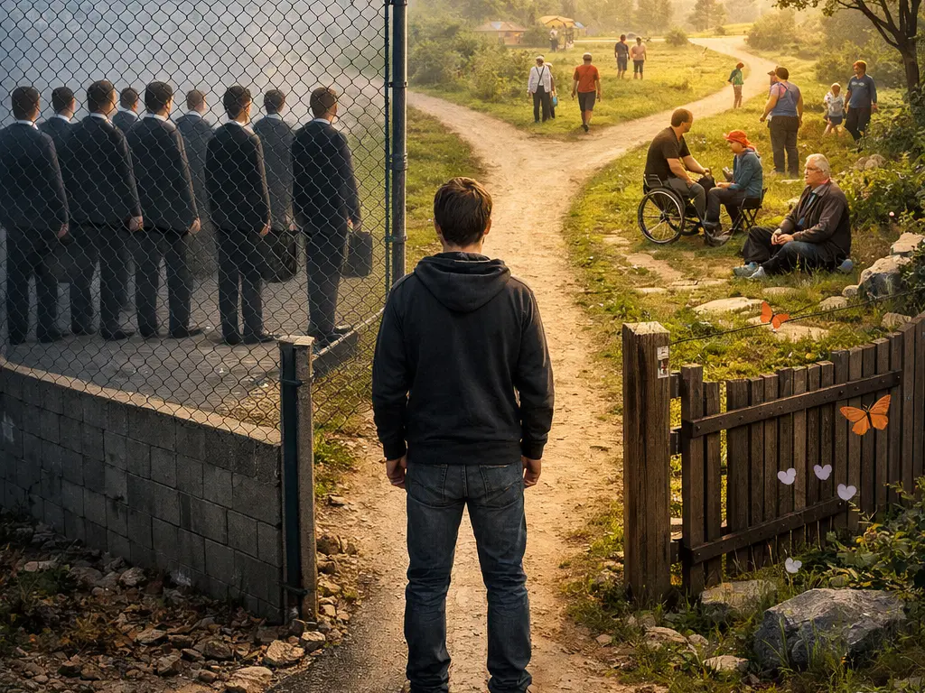 The Paradox of Compassion and Oppression: Can Humanity Grow Beyond the Current System?