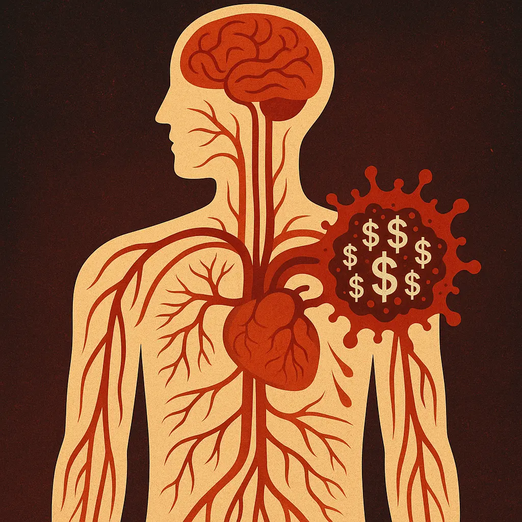 Wealth as Blood Clot: The Real Parasites of Society