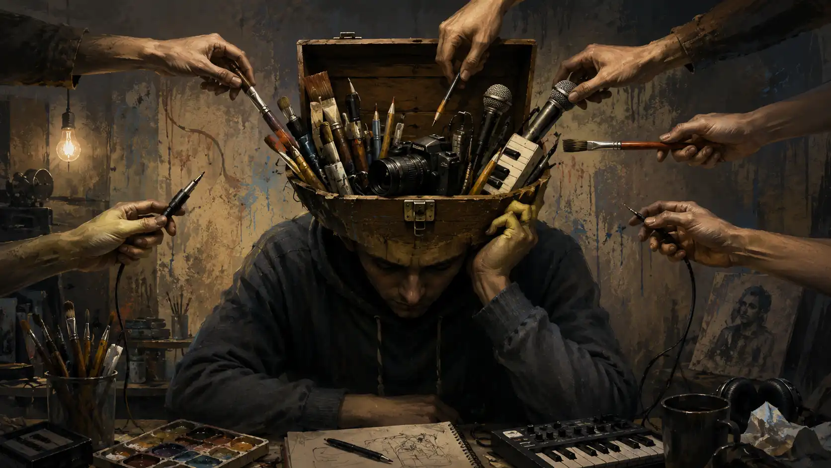 The Artist and the Tool: Does a Creative Job Make You a Creative?